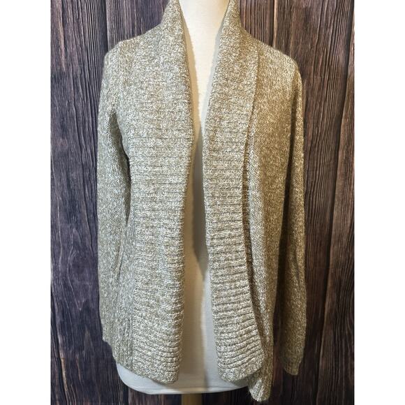 Croft Barrow Women's Tan Open Cardigan Long Sleeve Size XL - Picture 1 of 8